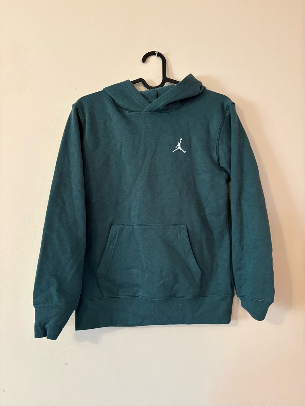 Jordan Boys Teal Pullover Hoodie - Jumpman LogoMedium 10/12 Years
